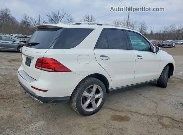 4JGDA5HB1JB063790 2018 MERCEDES-BENZ GLE White Tył prawy