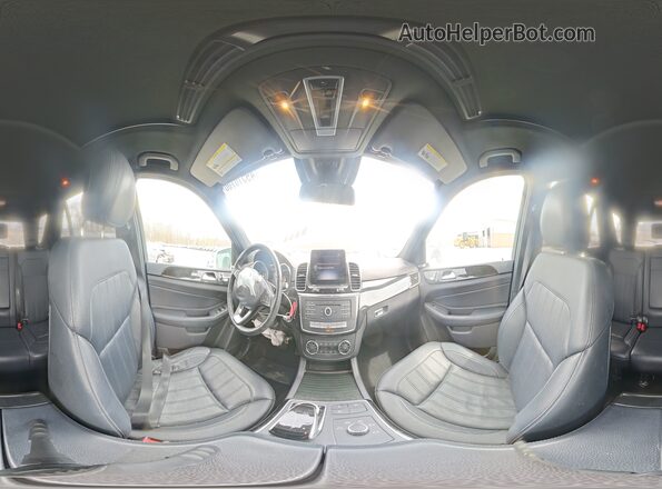 4JGDA5HB1JB063790 2018 MERCEDES-BENZ GLE White Widok wnętrza 360 stopni