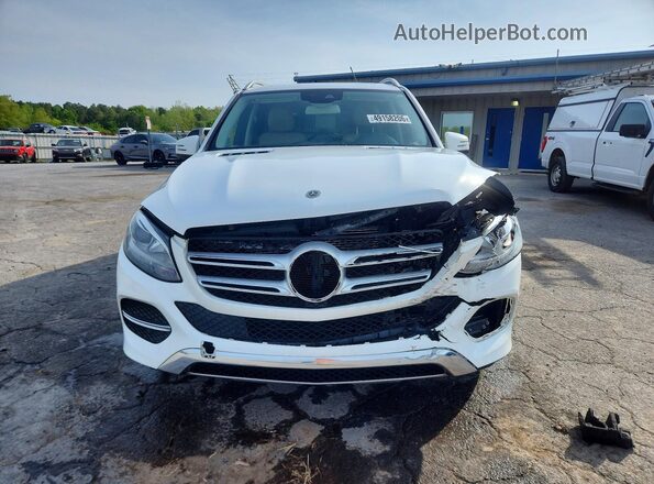4JGDA5HB2JB069341 2018 MERCEDES-BENZ GLE White Vista frontal