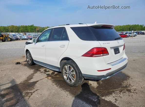 4JGDA5HB2JB069341 2018 MERCEDES-BENZ GLE White Trasero izquierdo