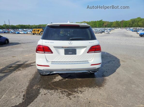 4JGDA5HB2JB069341 2018 MERCEDES-BENZ GLE White Vista trasera