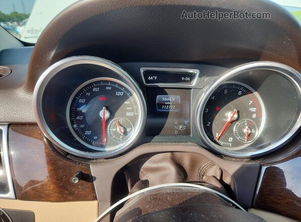 4JGDA5HB2JB069341 2018 MERCEDES-BENZ GLE White Vista del cuadro de instrumentos