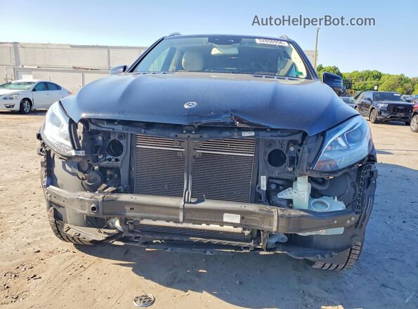 4JGDA5HB2JB203975 2018 MERCEDES-BENZ GLE Черный Вид спереди