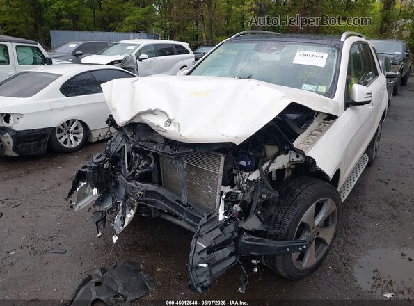 4JGDA5HB3HA967012 2017 MERCEDES-BENZ GLE 350 Белый Вид спереди