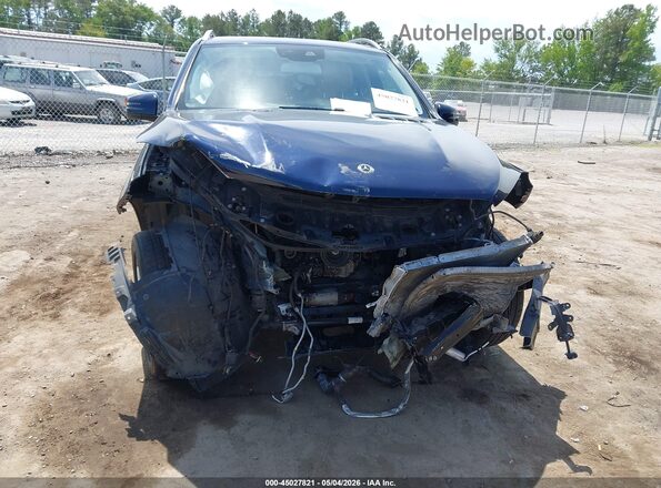 4JGDA5HB3JB015157 2018 MERCEDES-BENZ GLE 350 Blue წინა პანელის ხედი