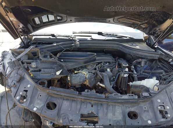 4JGDA5HB3JB015157 2018 MERCEDES-BENZ GLE 350 Blue უკანა ხედი
