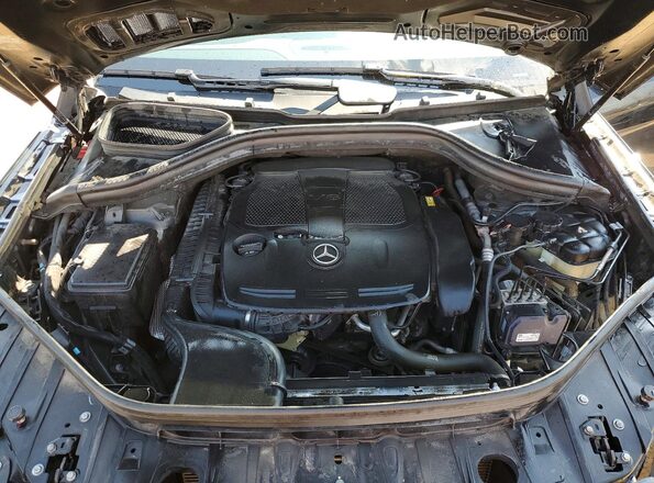 4JGDA5HB4JB124436 2018 MERCEDES-BENZ GLE Черный Вид задней части салона