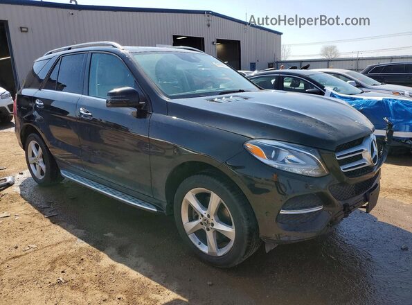 4JGDA5HB4JB124436 2018 MERCEDES-BENZ GLE Черный Передняя правая четверть