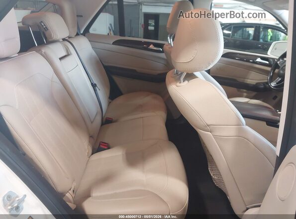 4JGDA5HB5HA898985 2017 MERCEDES-BENZ GLE 350 White Widok naklejki z numerem VIN