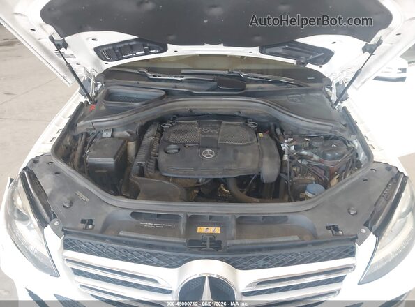 4JGDA5HB5HA898985 2017 MERCEDES-BENZ GLE 350 White Widok z tyłu
