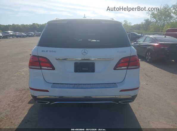 4JGDA5HB5JB173032 2018 MERCEDES-BENZ GLE 350 White 