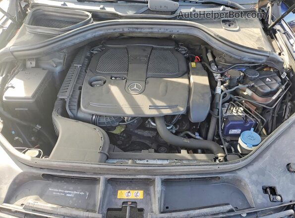 4JGDA5HB5JB178845 2018 MERCEDES-BENZ GLE Синий Вид подкапотного пространства