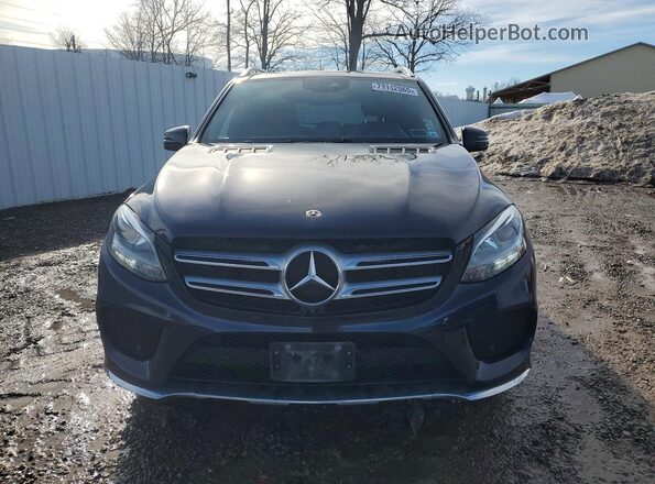 4JGDA5HB5JB178845 2018 MERCEDES-BENZ GLE Синий Вид спереди