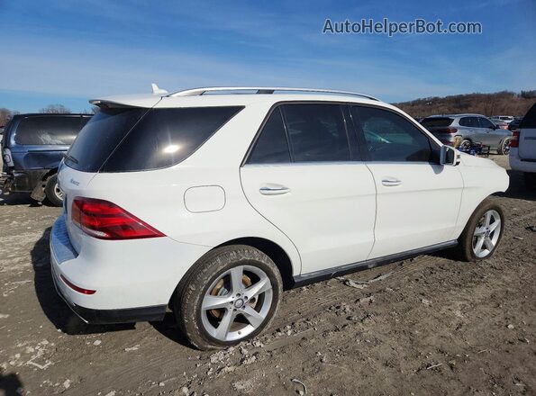 4JGDA5HB6HA817606 2017 MERCEDES-BENZ GLE Белый Задняя правая четверть