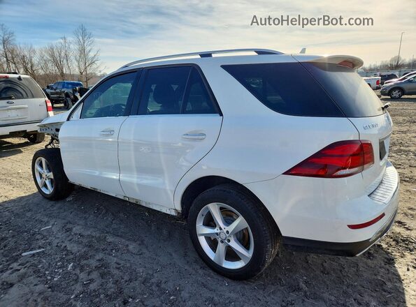 4JGDA5HB6HA817606 2017 MERCEDES-BENZ GLE Белый Задняя левая четверть
