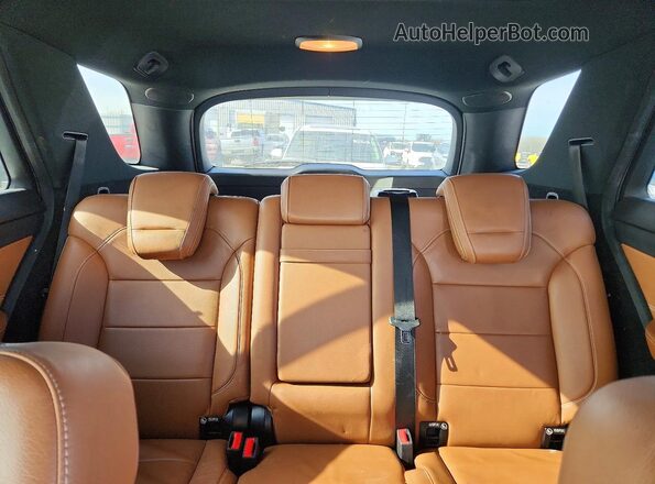 4JGDA5HB6HA817606 2017 MERCEDES-BENZ GLE Белый Вид задних сидений