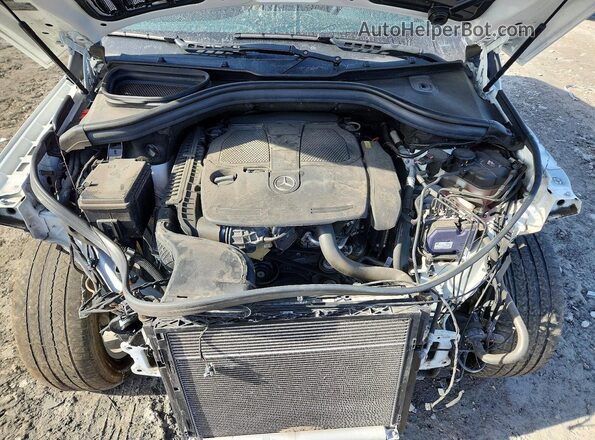 4JGDA5HB6HA817606 2017 MERCEDES-BENZ GLE Белый Вид подкапотного пространства
