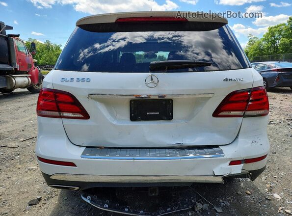4JGDA5HB7HA876860 2017 MERCEDES-BENZ GLE White Widok z tyłu