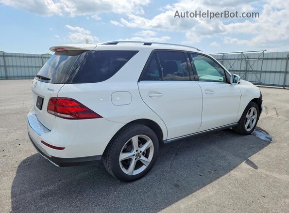 4JGDA5HB7JB176997 2018 MERCEDES-BENZ GLE Белый Задняя правая четверть