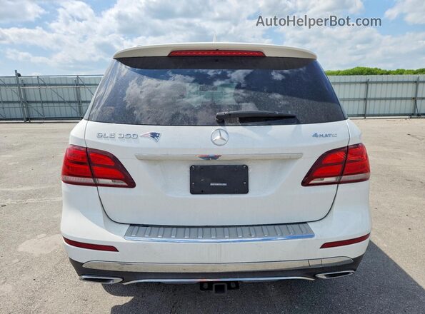 4JGDA5HB7JB176997 2018 MERCEDES-BENZ GLE Белый Вид сзади
