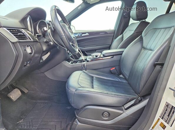 4JGDA5HB7JB176997 2018 MERCEDES-BENZ GLE Белый Вид салона спереди