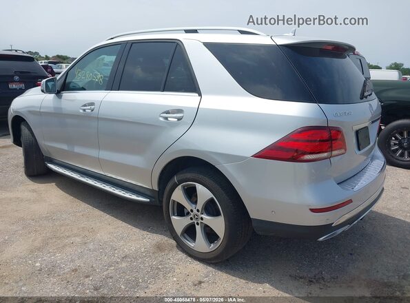 4JGDA5HB8JB179875 2018 MERCEDES-BENZ GLE 350 Серебряный Задняя левая четверть