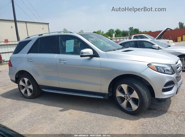 4JGDA5HB8JB179875 2018 MERCEDES-BENZ GLE 350 Серебряный Вид задней части салона