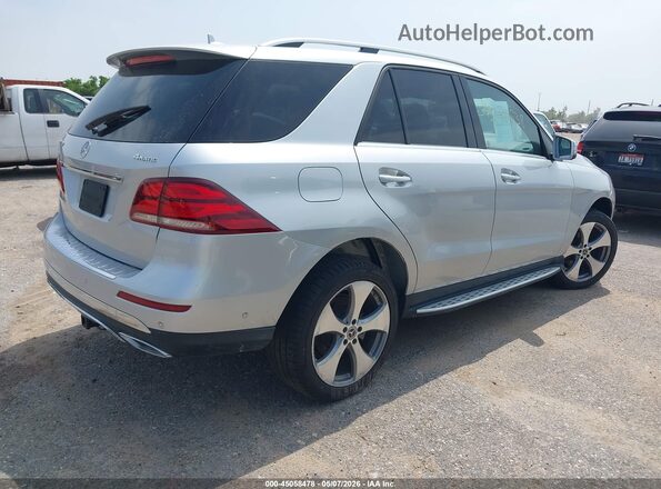 4JGDA5HB8JB179875 2018 MERCEDES-BENZ GLE 350 Серебряный Задняя правая четверть
