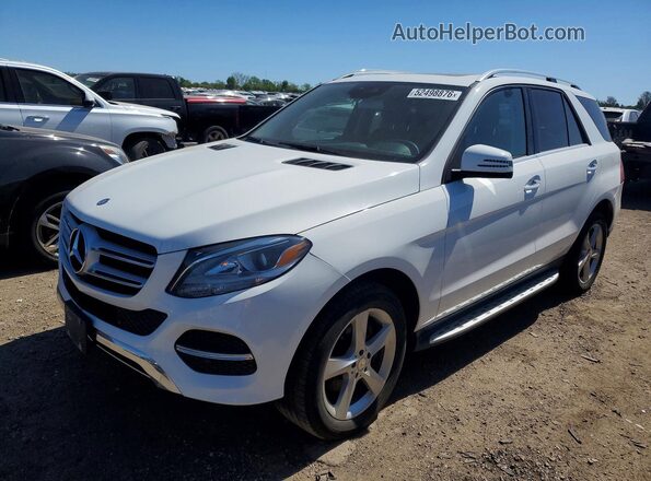 4JGDA5HB9GA695533 2016 MERCEDES-BENZ GLE White Передня ліва чверть