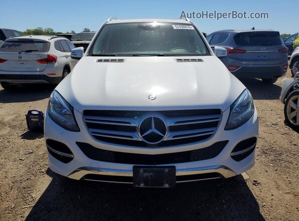 4JGDA5HB9GA695533 2016 MERCEDES-BENZ GLE White Вид спереду