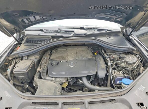 4JGDA5HB9HA905968 2017 MERCEDES-BENZ GLE Черный Вид подкапотного пространства