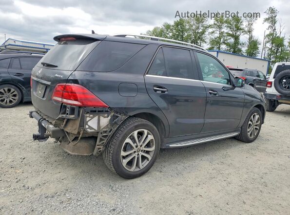 4JGDA5HB9HA905968 2017 MERCEDES-BENZ GLE Черный Задняя правая четверть