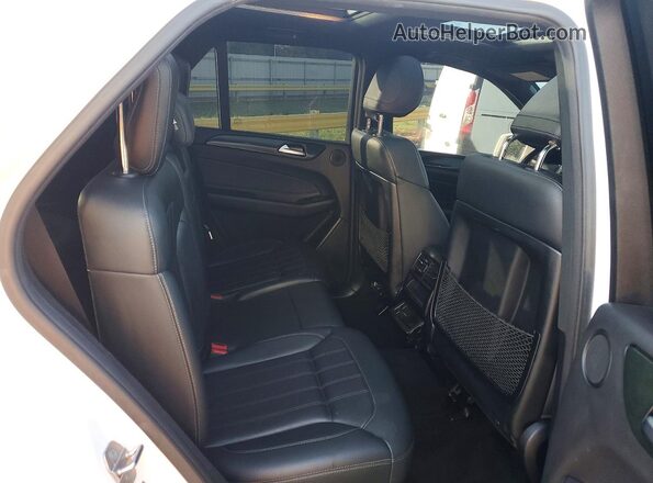 4JGDA5HB9JB144598 2018 MERCEDES-BENZ GLE White Widok tylnych siedzeń