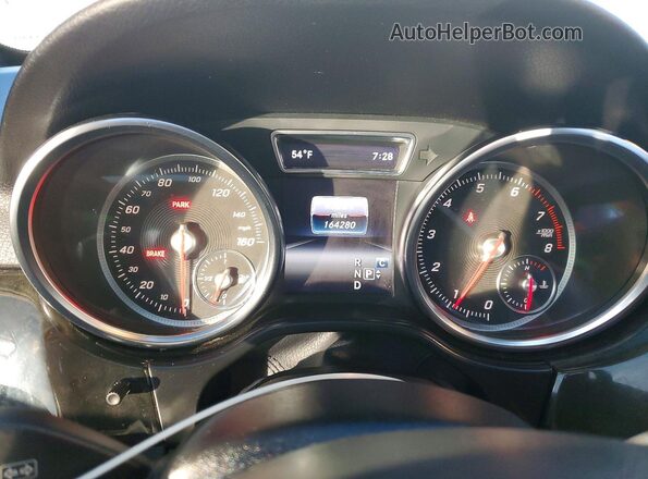 4JGDA5HB9JB144598 2018 MERCEDES-BENZ GLE White Widok zestawu wskaźników