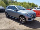 2016 Mercedes-benz Gle 350 4matic Gray vin: 4JGDA5HBXGA662380
