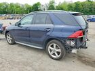 2017 Mercedes-benz Gle 350 4matic Blue vin: 4JGDA5HBXHA950627