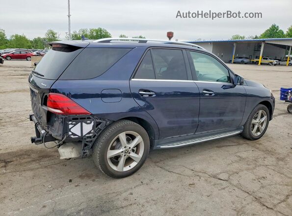 4JGDA5HBXHA950627 2017 MERCEDES-BENZ GLE Blue Tył prawy
