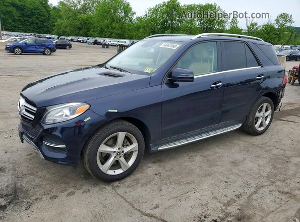 4JGDA5HBXHA950627 2017 MERCEDES-BENZ GLE Blue Przód lewy