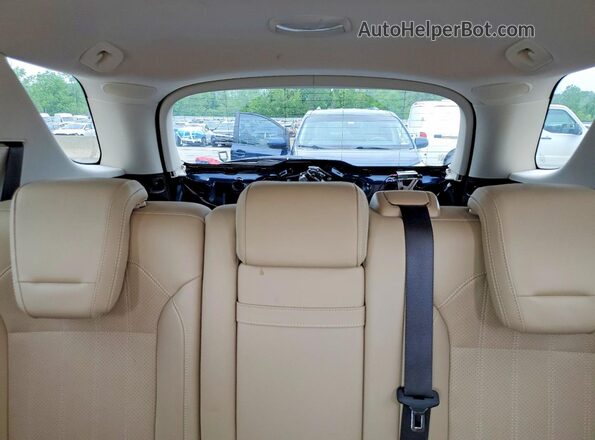 4JGDA5HBXHA950627 2017 MERCEDES-BENZ GLE Blue Widok tylnych siedzeń