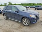 2017 Mercedes-benz Gle 350 4matic Blue vin: 4JGDA5HBXHA950627