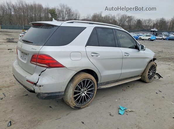 4JGDA5HBXHA964222 2017 MERCEDES-BENZ GLE Серебряный Задняя правая четверть