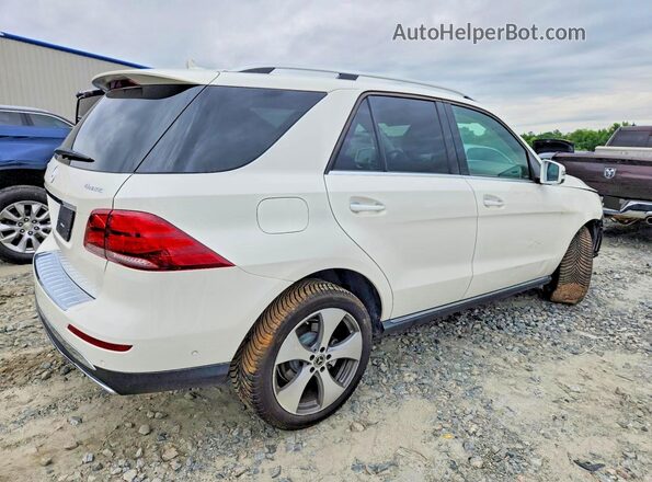 4JGDA5HBXJB052013 2018 MERCEDES-BENZ GLE White Задня права чверть