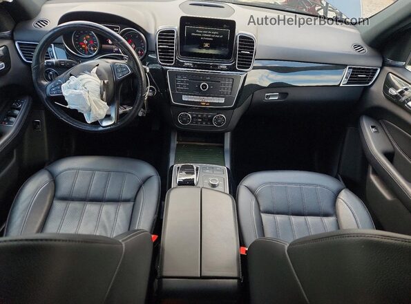 4JGDA5HBXJB200497 2018 MERCEDES-BENZ GLE Угольный Вид панели приборов