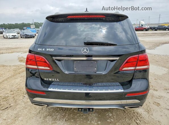 4JGDA5JB0HA863300 2017 MERCEDES-BENZ GLE Black Widok z tyłu