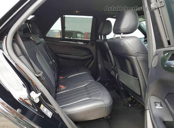 4JGDA5JB0HA863300 2017 MERCEDES-BENZ GLE Black Widok wnętrza z tyłu