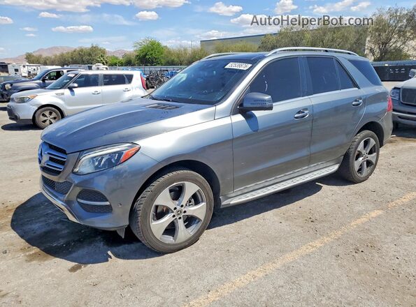 4JGDA5JB1HA963213 2017 MERCEDES-BENZ GLE Серый Передняя левая четверть