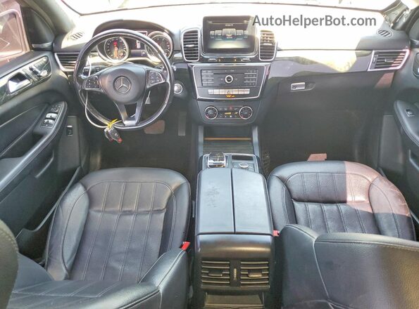 4JGDA5JB1HA963213 2017 MERCEDES-BENZ GLE Серый Вид панели приборов