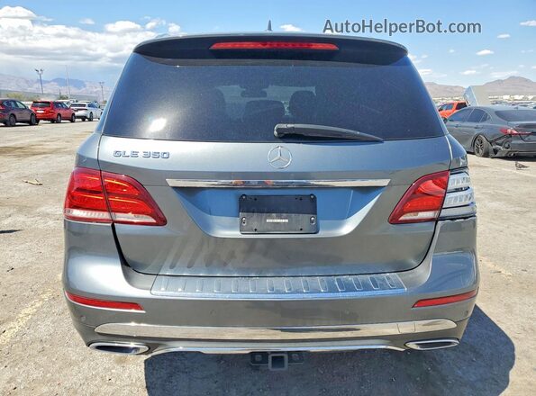 4JGDA5JB1HA963213 2017 MERCEDES-BENZ GLE Серый Вид сзади