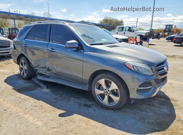 4JGDA5JB1HA963213 2017 MERCEDES-BENZ GLE Серый Передняя правая четверть