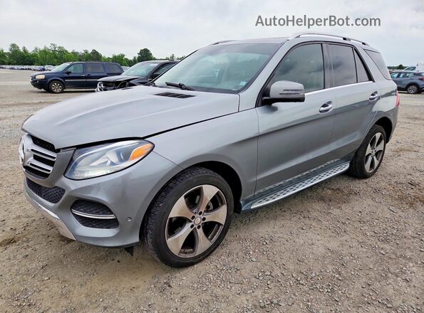 4JGDA5JB2GA789408 2016 MERCEDES-BENZ GLE Gray Передня ліва чверть
